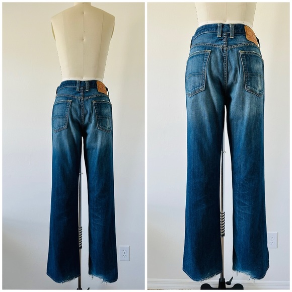 Vintage 90’s Lucky Brand 100% Cotton USA Made Jeans - Picture 4 of 16